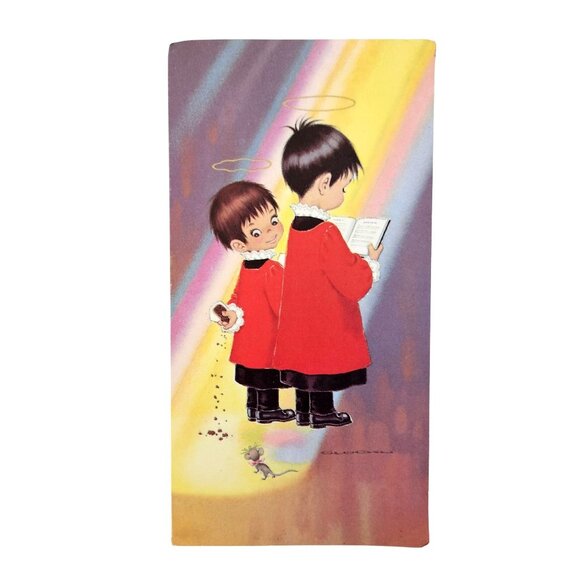 Instant Vintage Christmas Collection Retro Card Nostalgia Decor Bundle - Picture 8 of 11